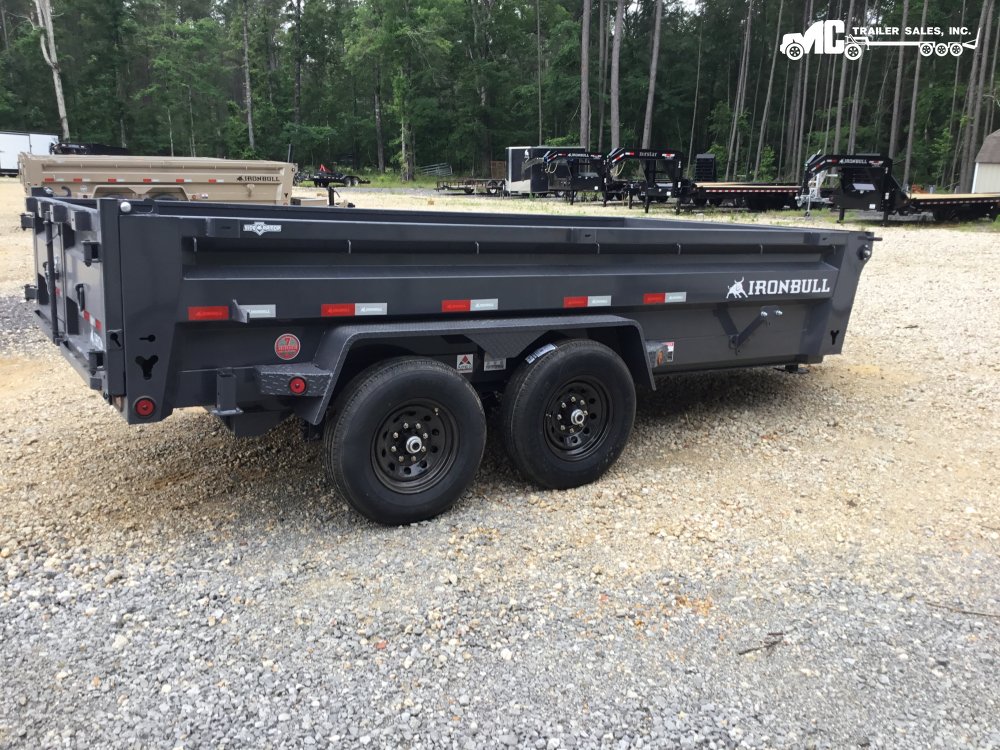 2026 Iron Bull 83"x14' DWB Dump 2-7000lbs with tarp