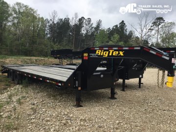 2024 BigTex 102x25+5 GN Equipment, (2) 10k Axles, (2) Electric Brakes, Mega Ramps