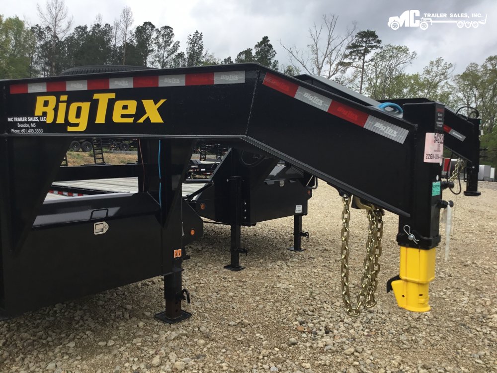 2024 BigTex 102x25+5 GN Equipment, (2) 10k Axles, (2) Electric Brakes, Mega Ramps