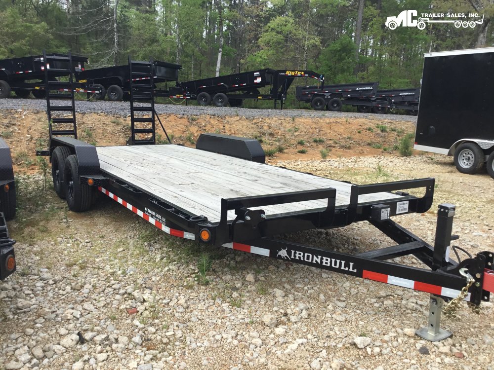 2024 Ironbull Equip ETB 83"x20' 2-5.2K Axles (Black)