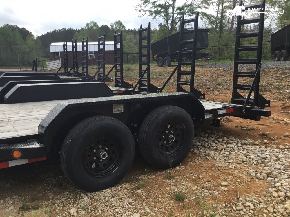 2024 Ironbull Equip ETB 83"x20' 2-5.2K Axles (Black)