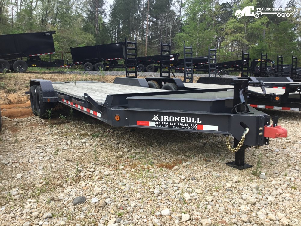 2024 Ironbull Equip 83"x20' (2)7k Axles (Gray)