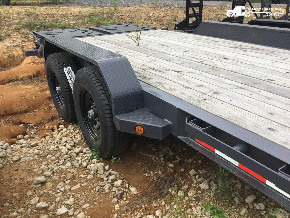 2024 Ironbull Equip 83"x20' (2)7k Axles (Gray)
