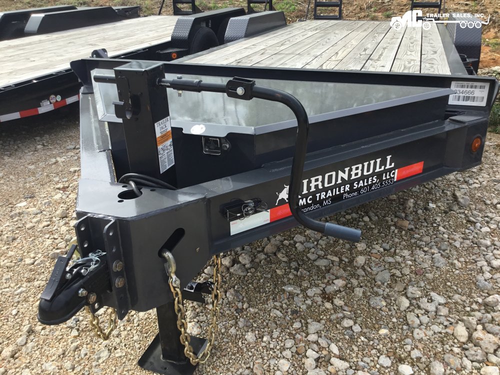 2024 Ironbull Equip EWB 83"X20' 2-7K Axles (gray)