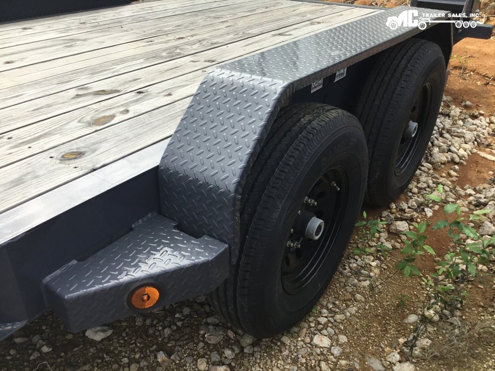 2024 Ironbull Equip EWB 83"X20' 2-7K Axles (gray)