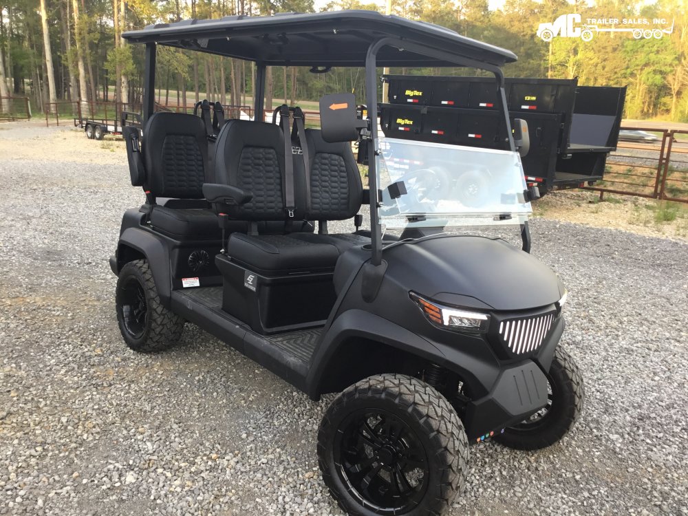 POWERSPORTS:2025 Ez Kruiser Raptor V-4F 4 forward MATTE BLACK