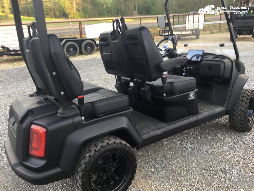 POWERSPORTS:2025 Ez Kruiser Raptor V-4F 4 forward MATTE BLACK