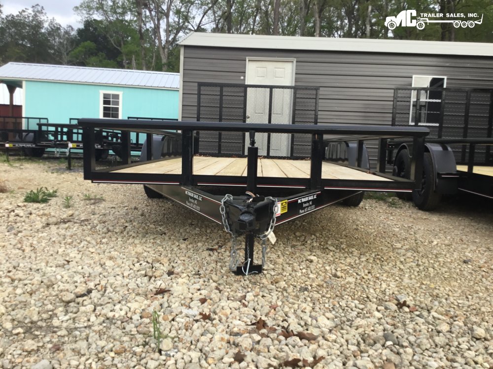 2024 Triple R UtilityT/A 82x16 Pipe Top, W/ Gate, 2-3500lbs Spare tire mount
