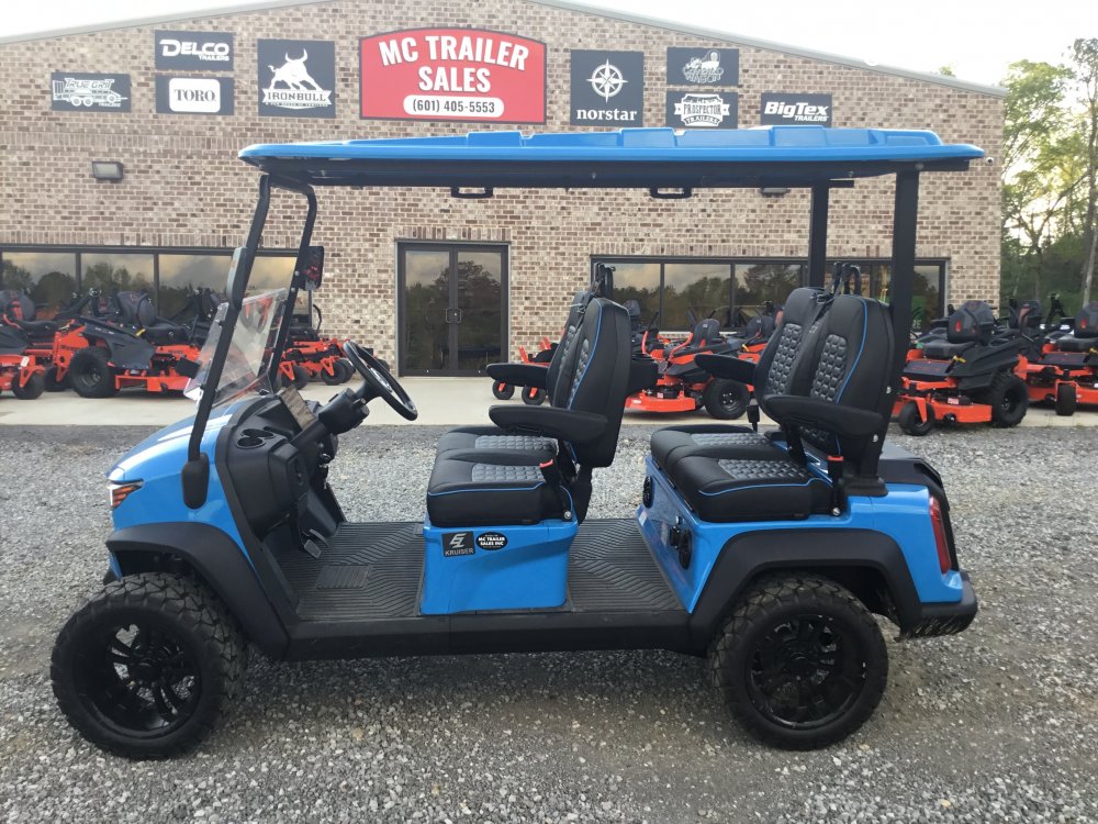 POWERSPORTS:2025 Ez Kruiser Raptor V-4F 4 forward SKY BLUE