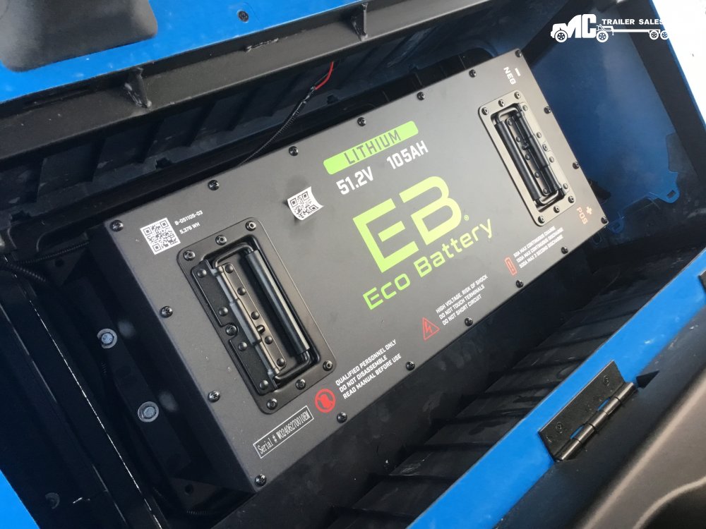 POWERSPORTS:2025 Ez Kruiser Raptor V-4F 4 forward SKY BLUE
