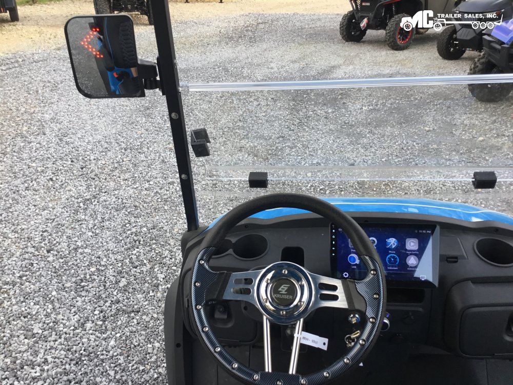 POWERSPORTS:2025 Ez Kruiser Raptor V-4F 4 forward SKY BLUE