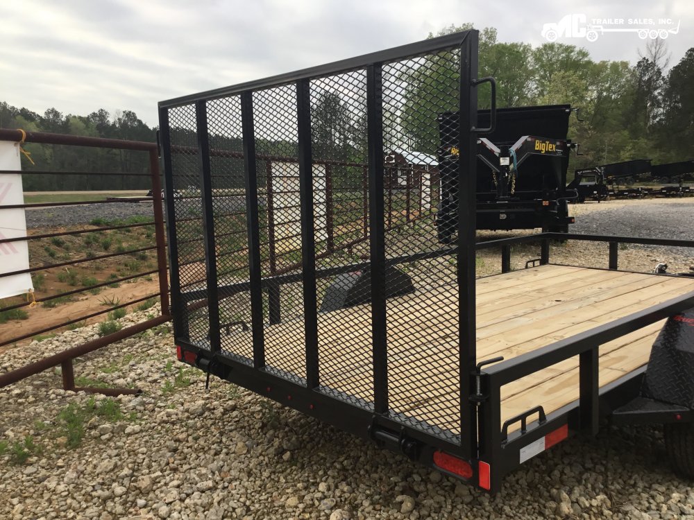 2024 True Grit Utility 77x12 S/A 77, 1-3500lb Axle, Square Tube, Gate