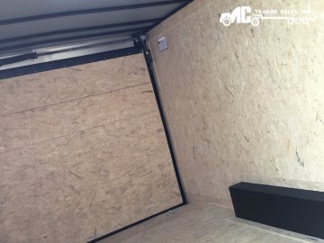 2026 COVERED WAGON ENCLOSED 8.5X18 T/A 2-5200LBS Insulated Walls and Ceiling 7' Interior