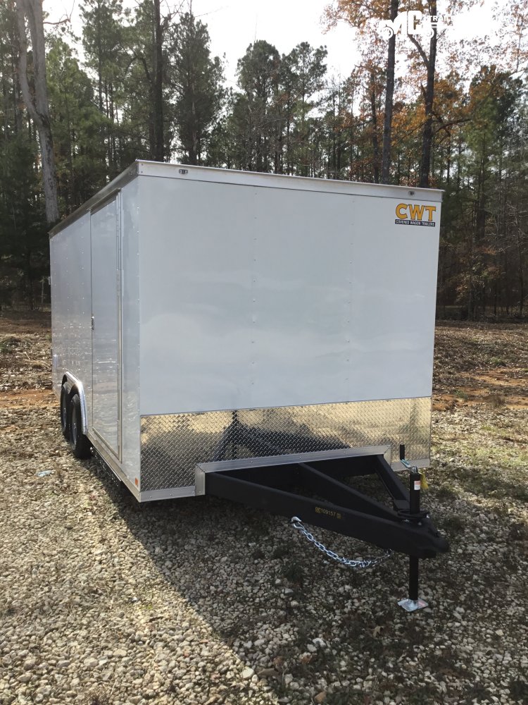2026 COVERED WAGON ENCLOSED 8.5X18 T/A 2-5200LBS Insulated Walls and Ceiling 7' Interior