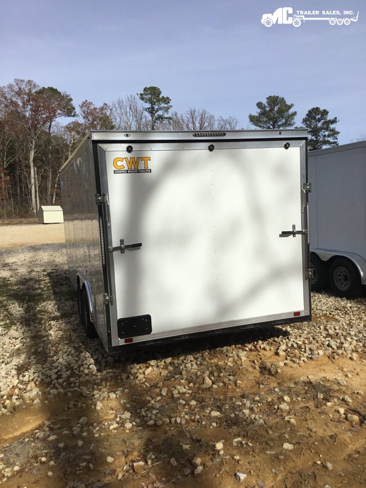 2026 COVERED WAGON ENCLOSED 8.5X18 T/A 2-5200LBS Insulated Walls and Ceiling 7' Interior