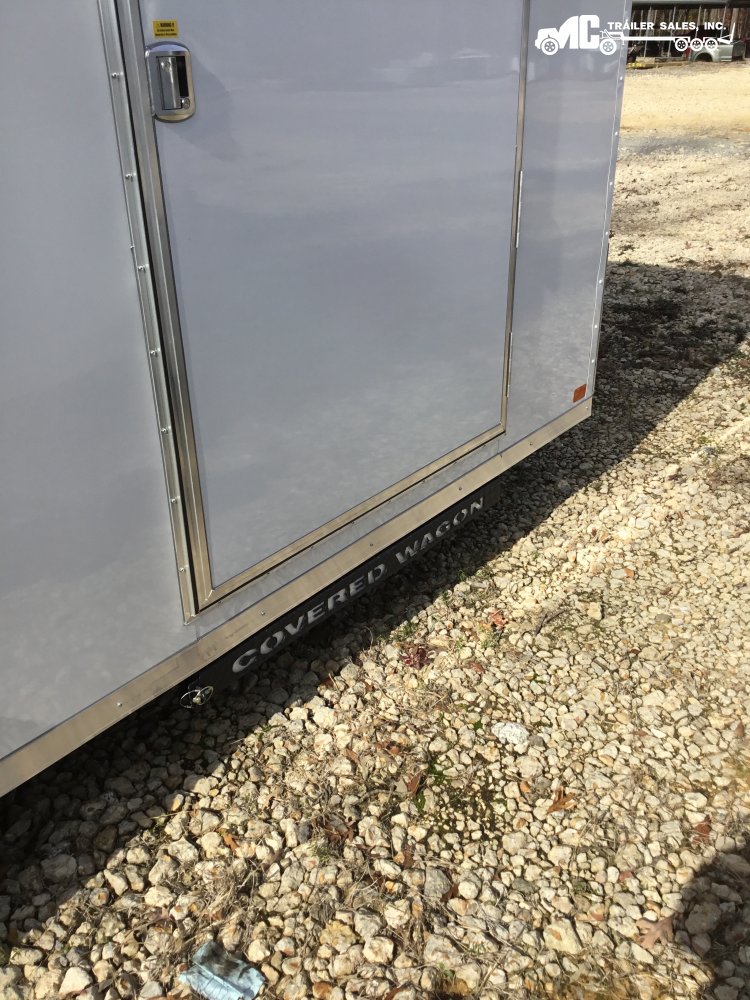 2026 COVERED WAGON ENCLOSED 8.5X18 T/A 2-5200LBS Insulated Walls and Ceiling 7' Interior
