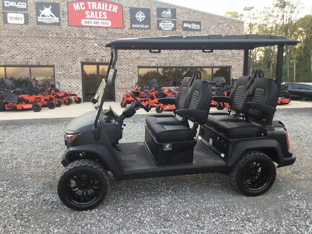 POWERSPORTS:2025 Ez Kruiser V-4F Raptor 4 forward MATTE BLACK