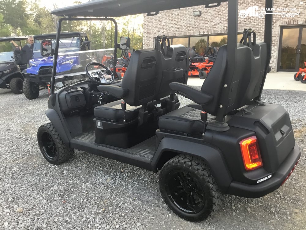 POWERSPORTS:2025 Ez Kruiser V-4F Raptor 4 forward MATTE BLACK