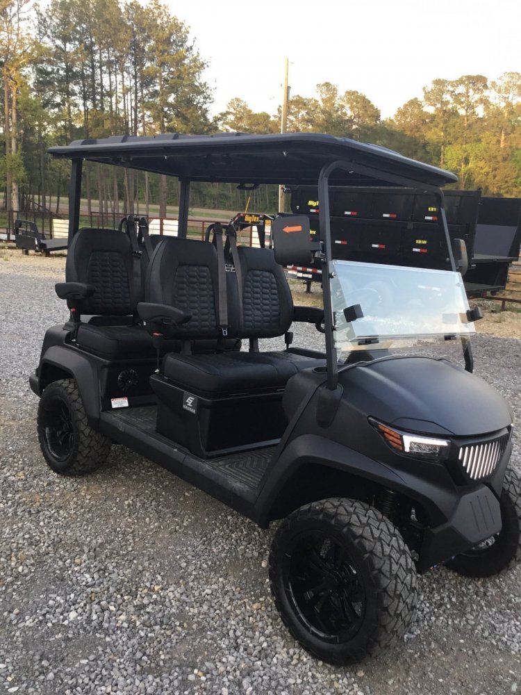POWERSPORTS:2025 Ez Kruiser V-4F Raptor 4 forward MATTE BLACK