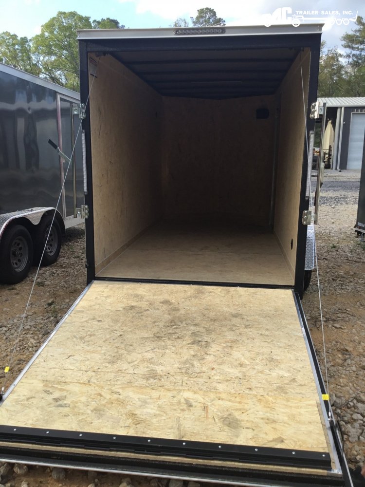 2025 Covered Wagon 6x12 Enclosed 6'6 Interior Height 1-3500lb Axle Red