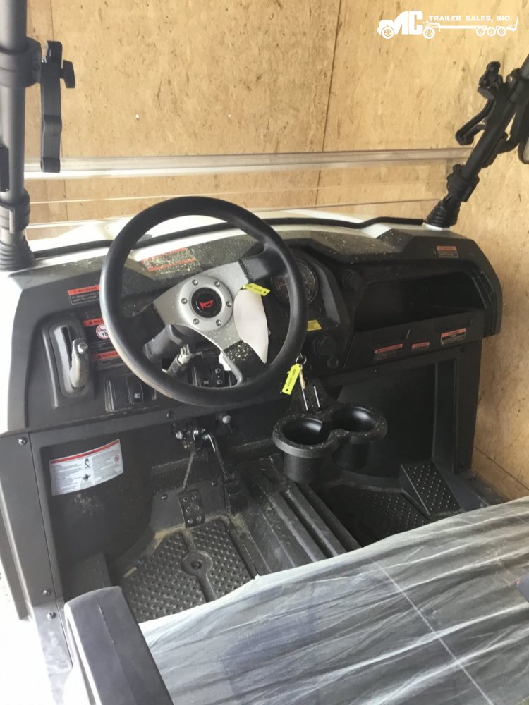 POWERSPORTS:2025 Odes 400cc dump bed UTV Trailcross PEARL WHITE