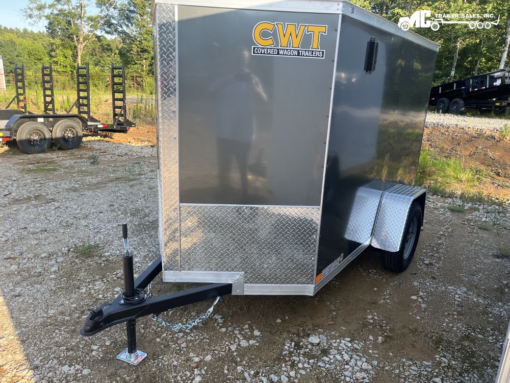 2025 Covered Wagon Enclosed 5 x 8 S/A gray