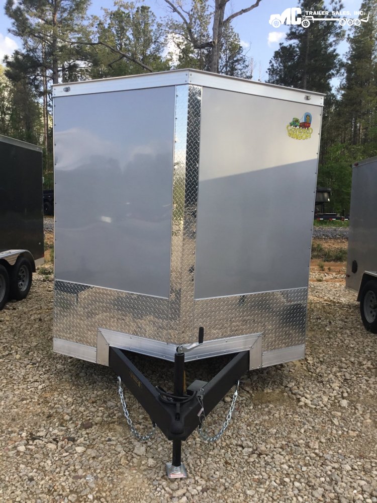 2025 Covered Wagon Enclosed 7x14, (2) 3500lb Axles, diamond fenders, insulated roof