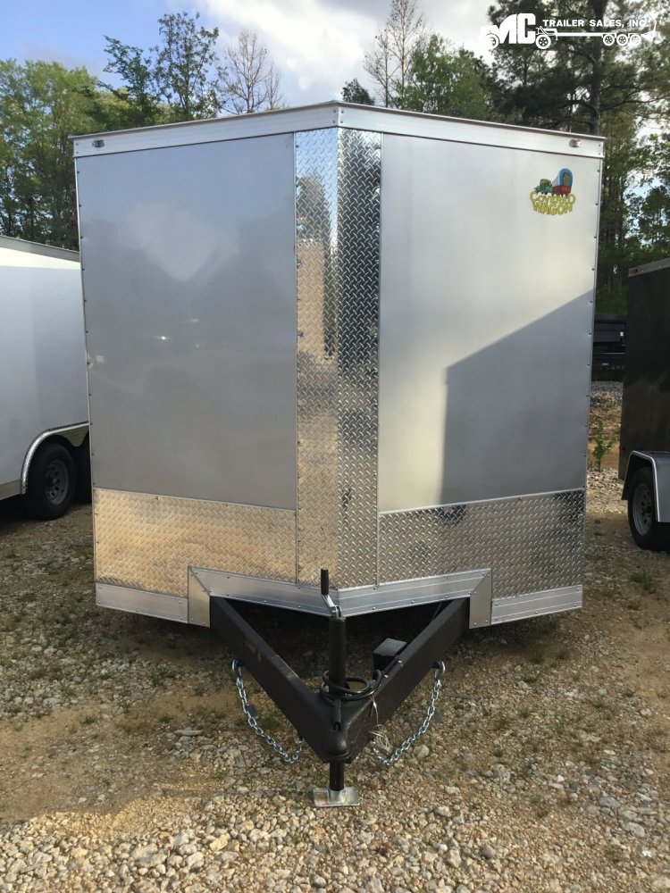 2025 Covered Wagon Enclosed 8.5x16 TA Gold Mine Series/(2) 5200 LB Axles/6'6" Interior Height