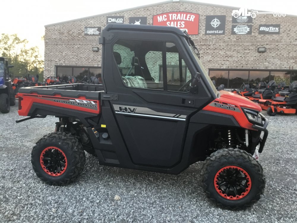 POWERSPORTS:2025 Odes UTV 650cc heat only cab RED Workcross