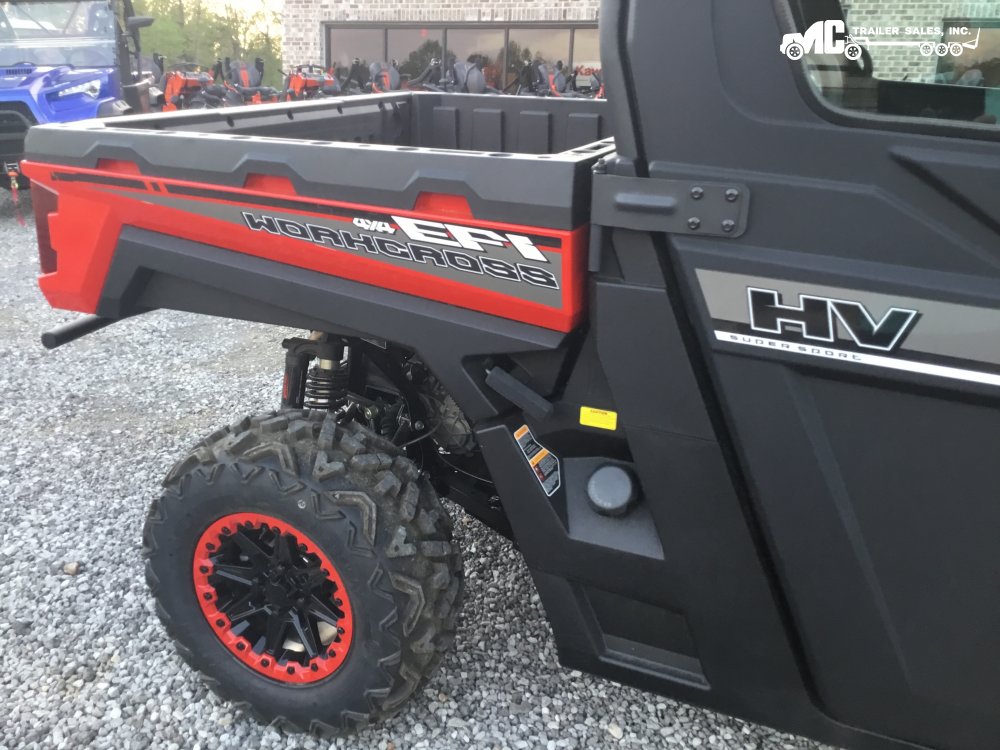 POWERSPORTS:2025 Odes UTV 650cc heat only cab RED Workcross