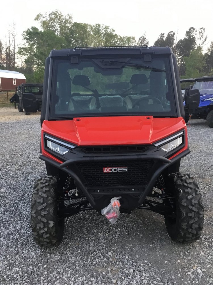 POWERSPORTS:2025 Odes UTV 650cc heat only cab RED Workcross