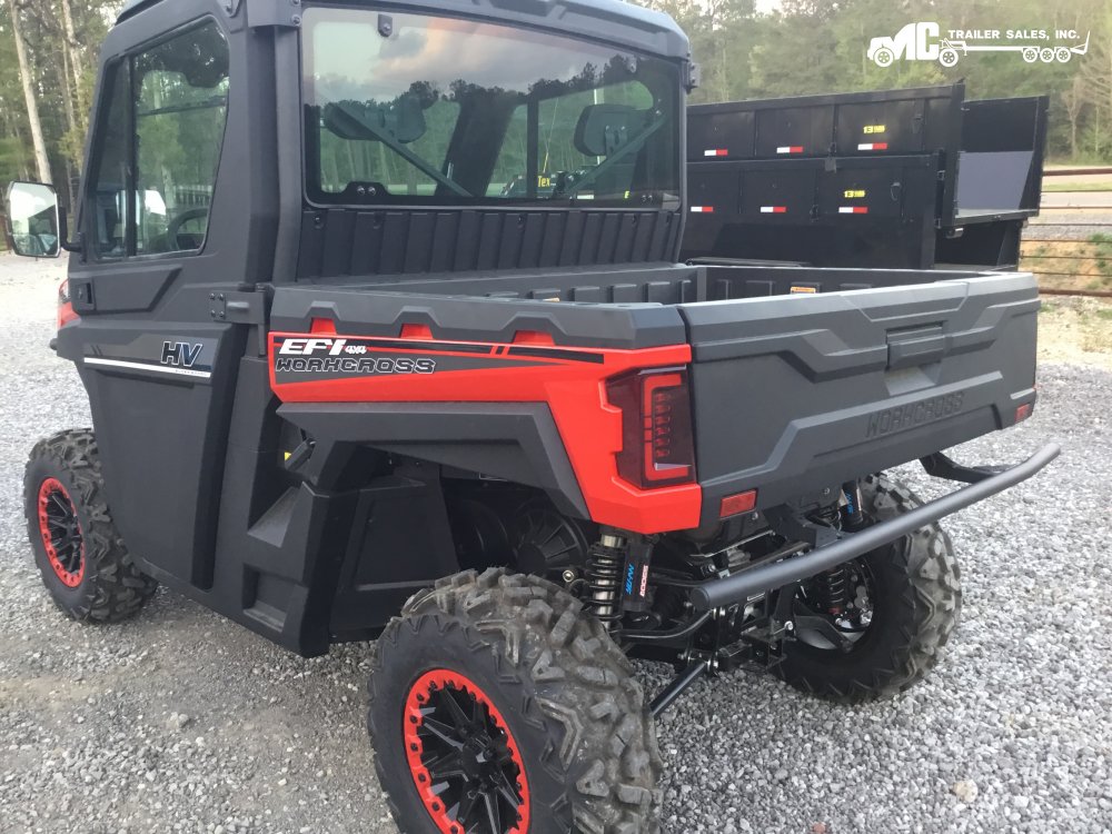 POWERSPORTS:2025 Odes UTV 650cc heat only cab RED Workcross