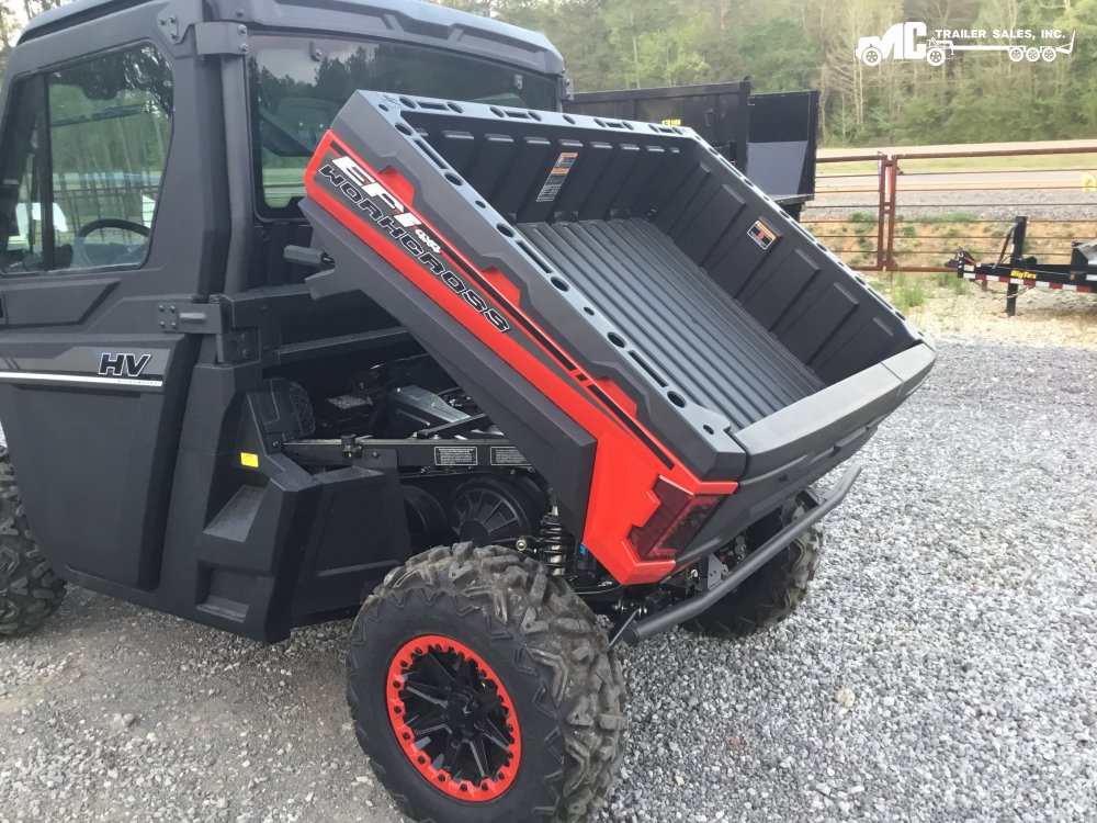 POWERSPORTS:2025 Odes UTV 650cc heat only cab RED Workcross
