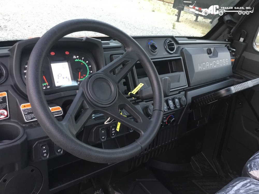 POWERSPORTS:2025 Odes UTV 650cc heat only cab RED Workcross