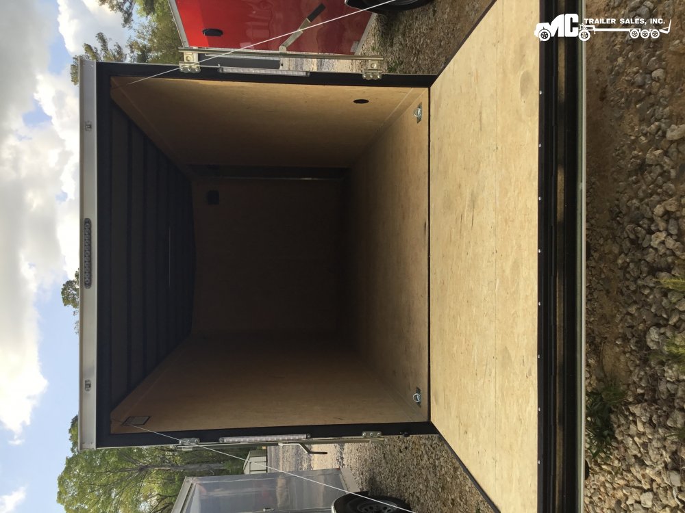 2025 Covered Wagon Enclosed trailer, 7x16 (2) 3500lb Axles, Gray, insulated roof, diamond fenders