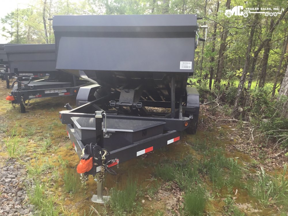 2025 Northstar Dump 6x12 2-5200 lbs axles Grey