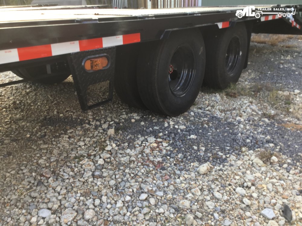 2026 Norstar Gooseneck102"x29 With 5' Dovetail 12" I-Beam LED Lights Low Profile Spare Tire 2-10K Ja