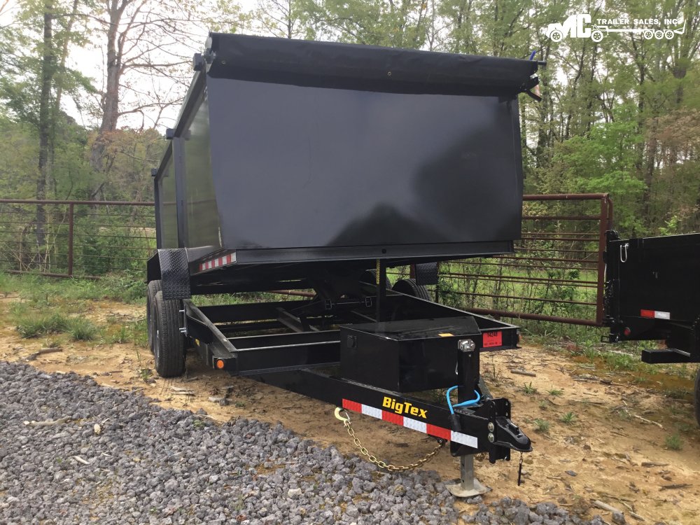 2025 Big Tex Dump LX 83x14 2-7000lbs 4' sides 2 5/16 coupler