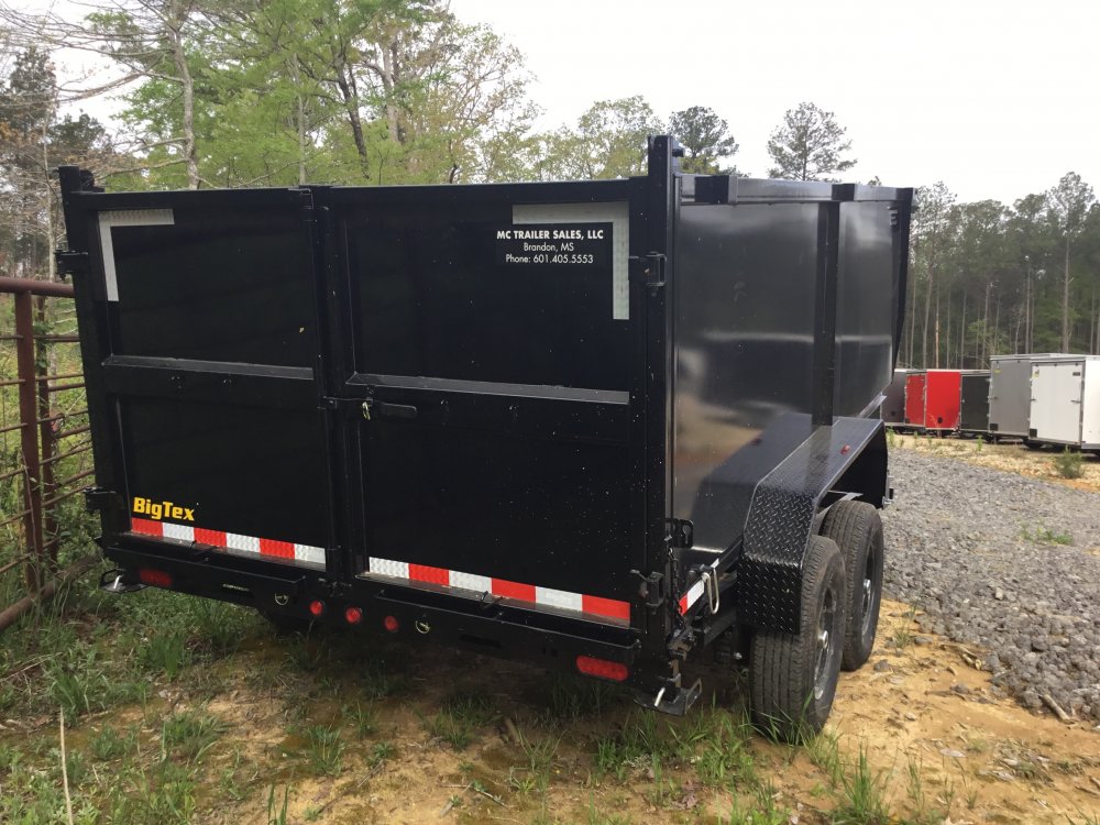 2025 Big Tex Dump LX 83x14 2-7000lbs 4' sides 2 5/16 coupler