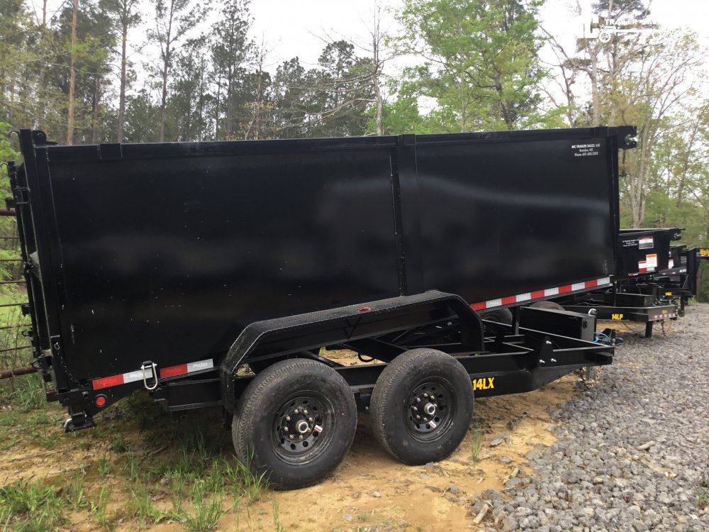 2025 Big Tex Dump LX 83x14 2-7000lbs 4' sides 2 5/16 coupler