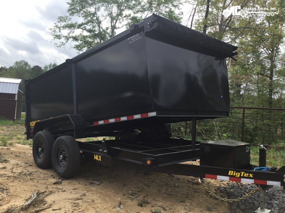 2025 Big Tex Dump LX 83x14 2-7000lbs 4' sides 2 5/16 coupler