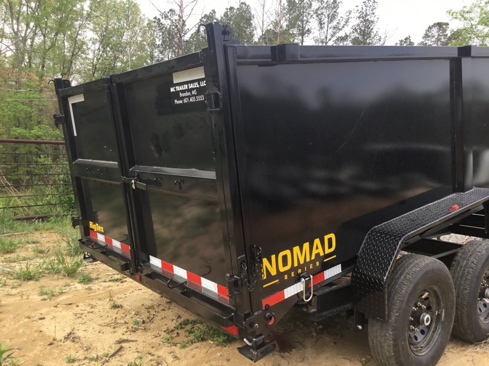 2025 Big Tex Dump LX 83x14 2-7000lbs 4' sides 2 5/16 coupler