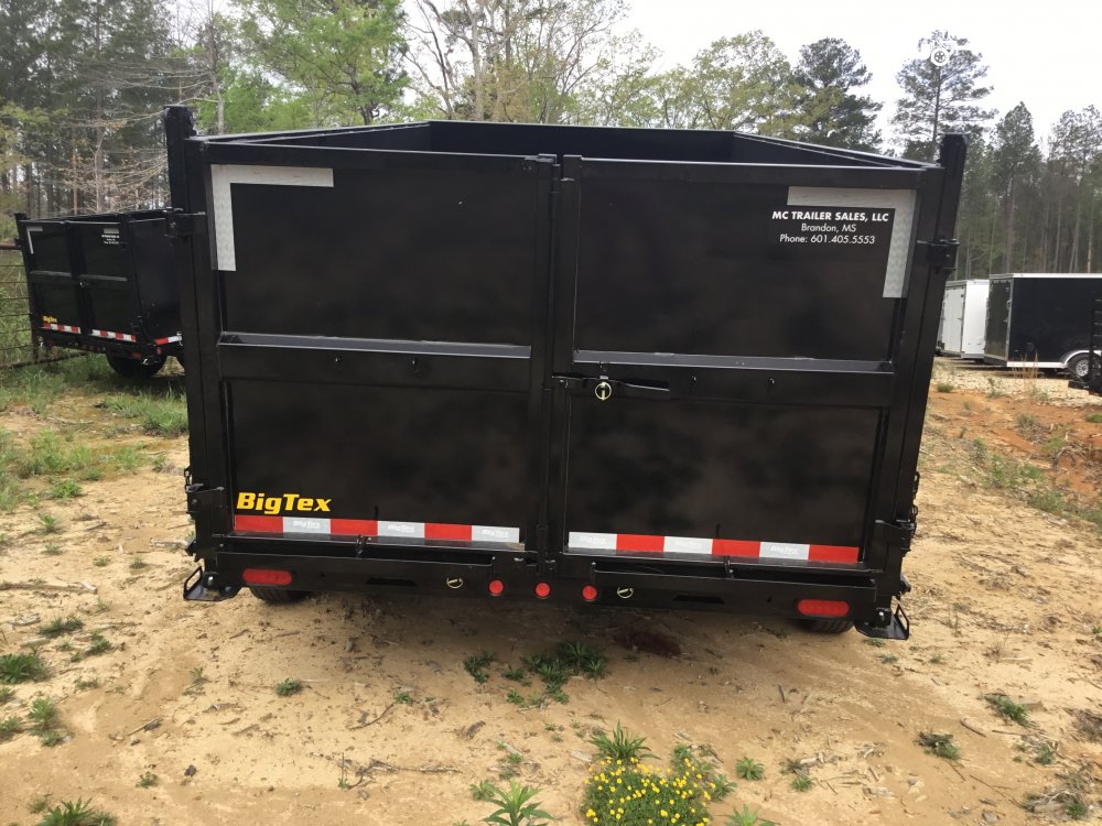 2025 Big Tex Dump LX 83x14 2-7000lbs 4' sides 2 5/16 coupler