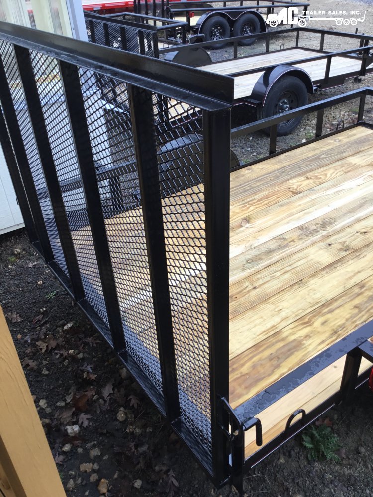 2026 Triple R 6x10 Angle Top W/Gate and Spare Tire Mount