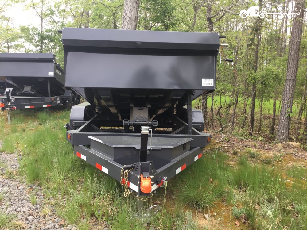 2025 Northstar 6x12 dump 2-5200 lbs axles Grey