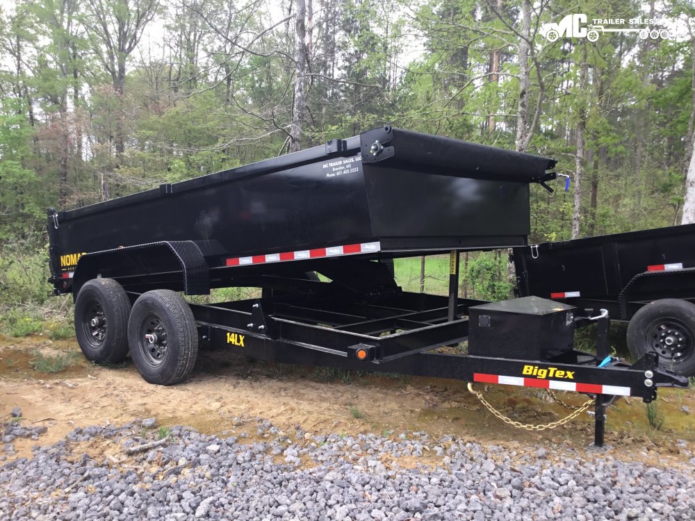 2025 Big Tex Dump LX 83x14 2-7000lbs 2 5/16 coupler