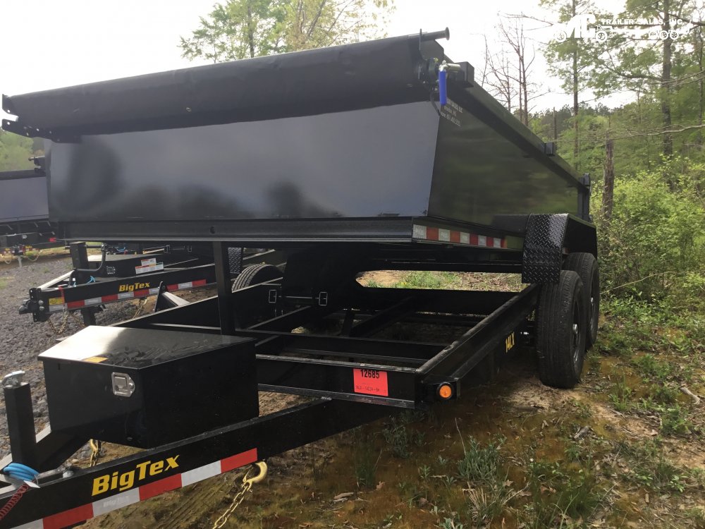 2025 Big Tex Dump LX 83x14 2-7000lbs 2 5/16 coupler