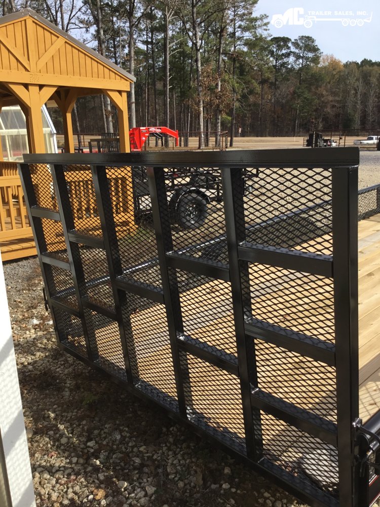 2026Triple R Utility T/A Landscape 82x20 2-5200lbs Ramp Gate with Landscape Basket 2 5/16 coupler Me