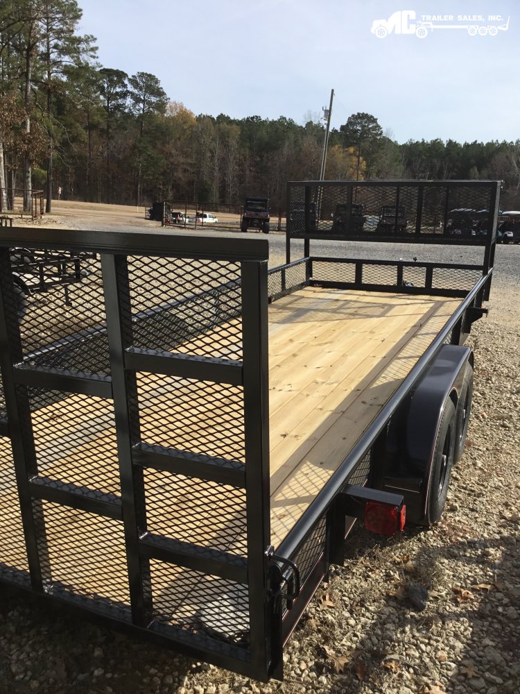 2026Triple R Utility T/A Landscape 82x20 2-5200lbs Ramp Gate with Landscape Basket 2 5/16 coupler Me
