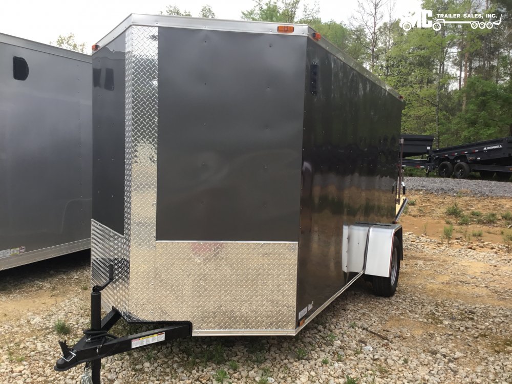 2025 Triple R Enclosed 6x12SA 3500Lb Axle, Ramp Back door, Side door